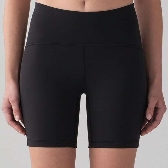 RARE Discontinued NWT Lululemon Train Times Short *6" in Black - Size 6 - Picture 5 of 7